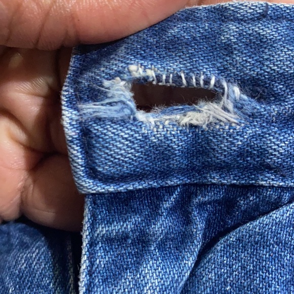 Vintage Cherokee pleated denim shorts size 10 - Picture 8 of 8